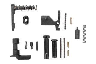AR-15 lower parts kit with no pistol grip or trigger.